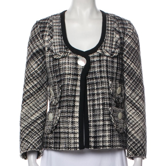 Marc Jacobs Collection Vintage Tweed Jacket 6 - Picture 3 of 6